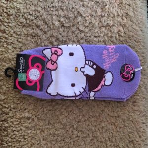 Hello Kitty socks, purple, size: 22-24 cm